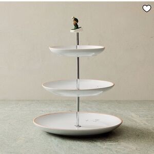 West Elm Tiered Skiier Tray - Missing top piece